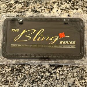 The Bling Series License Plate